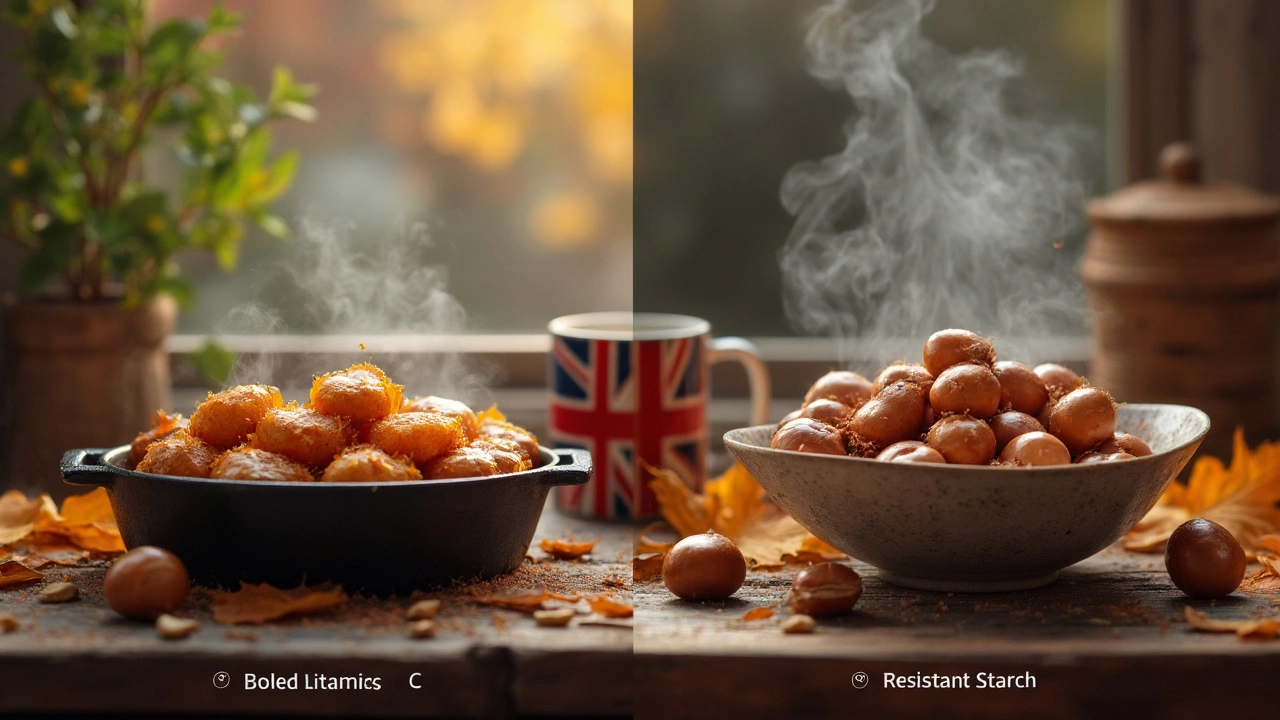 Roasted vs. Boiled Chestnuts: Vitamin C and Resistant Starch Benefits Compared