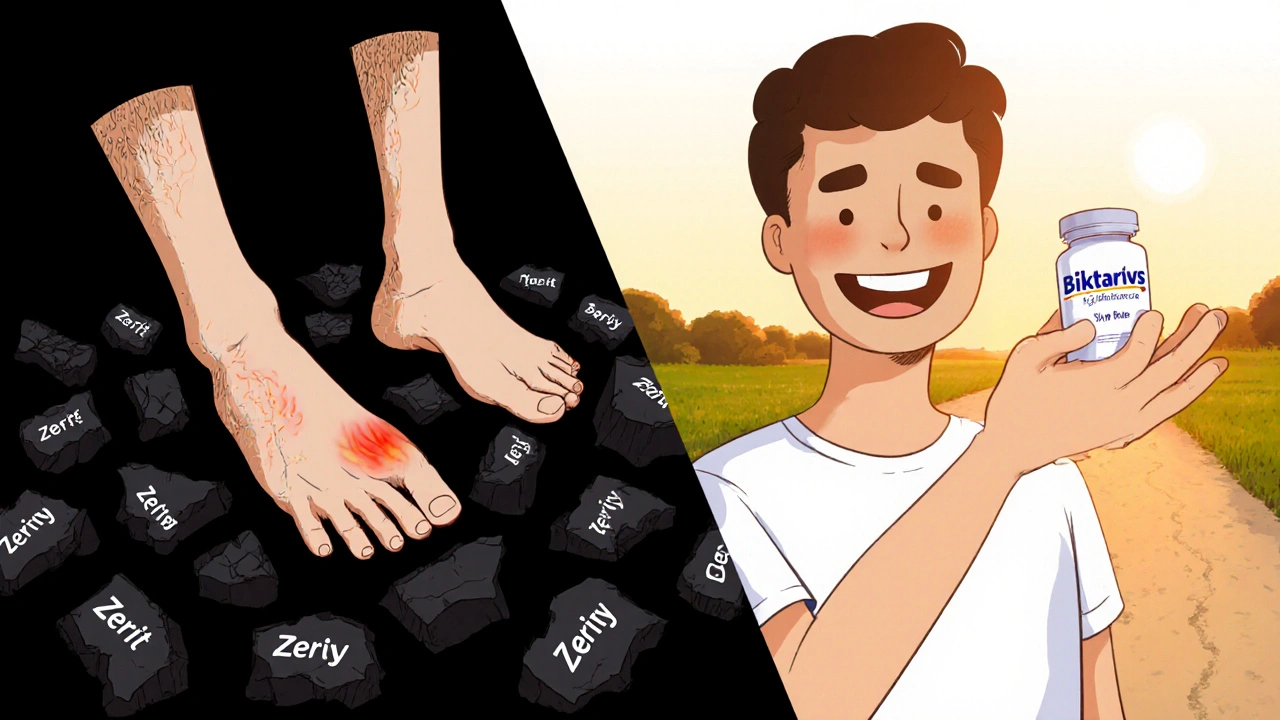 Compare Zerit (Stavudine) with Modern HIV Treatment Alternatives