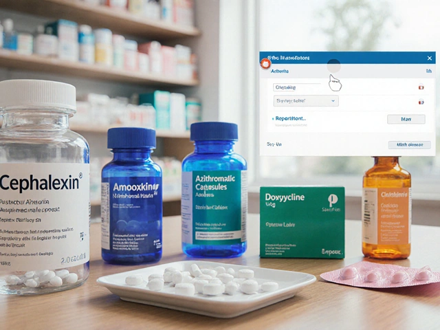 Cephalexin vs. Common Antibiotic Alternatives: A Side‑by‑Side Comparison