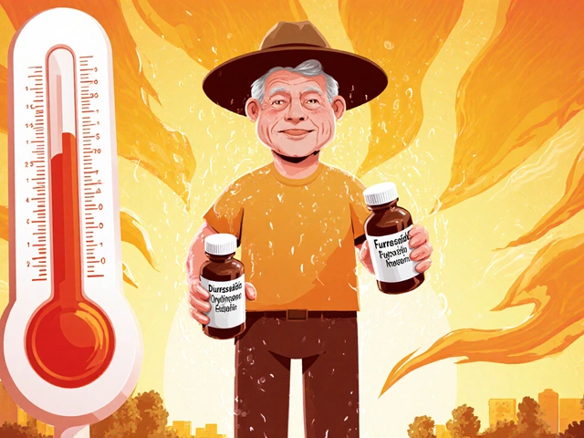 Heat Precautions for Diuretic and Anticholinergic Users