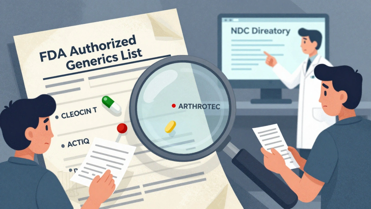 FDA List of Authorized Generics: Where to Find and How to Use It