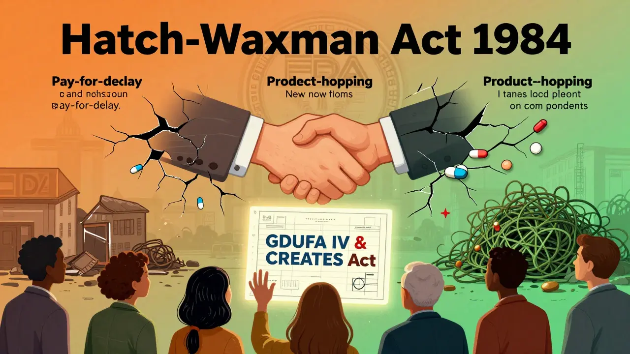 The Hatch-Waxman Act foundation cracking under patent abuse, with reform efforts emerging.