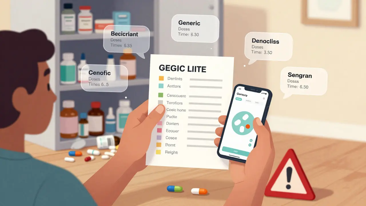 How to Keep a Complete Medication List for Safe Care Coordination