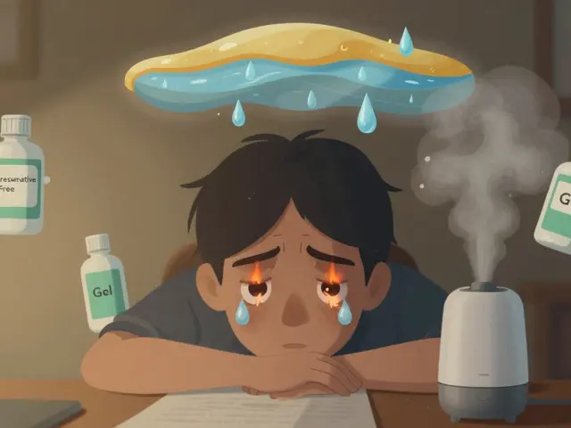 Dry Eye Management from Medications: Lubricants and Humidifiers